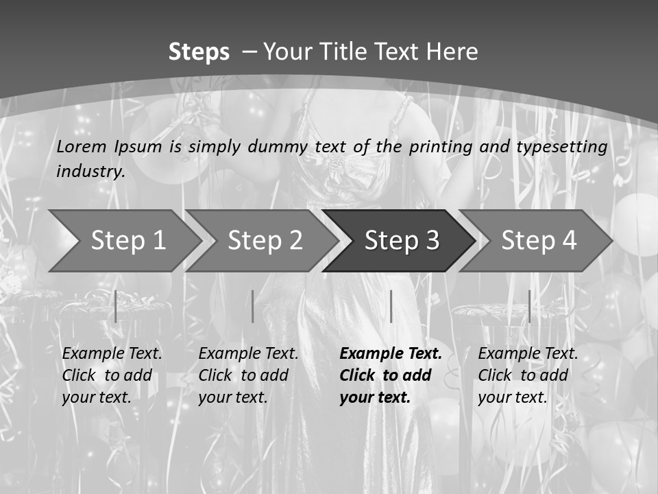 Flat Industry Vehicle PowerPoint Template