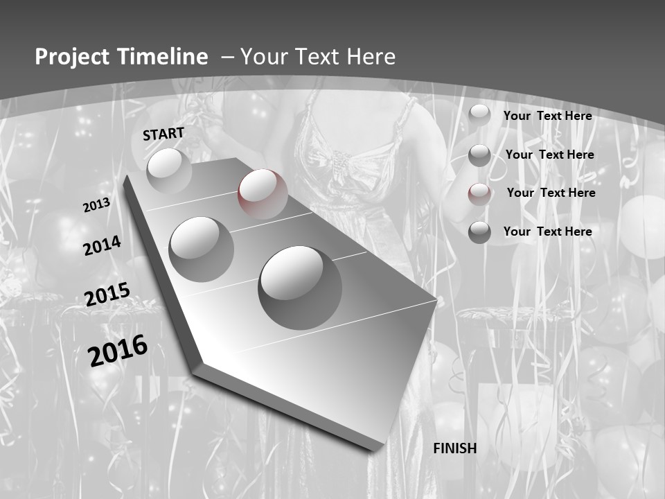 Flat Industry Vehicle PowerPoint Template