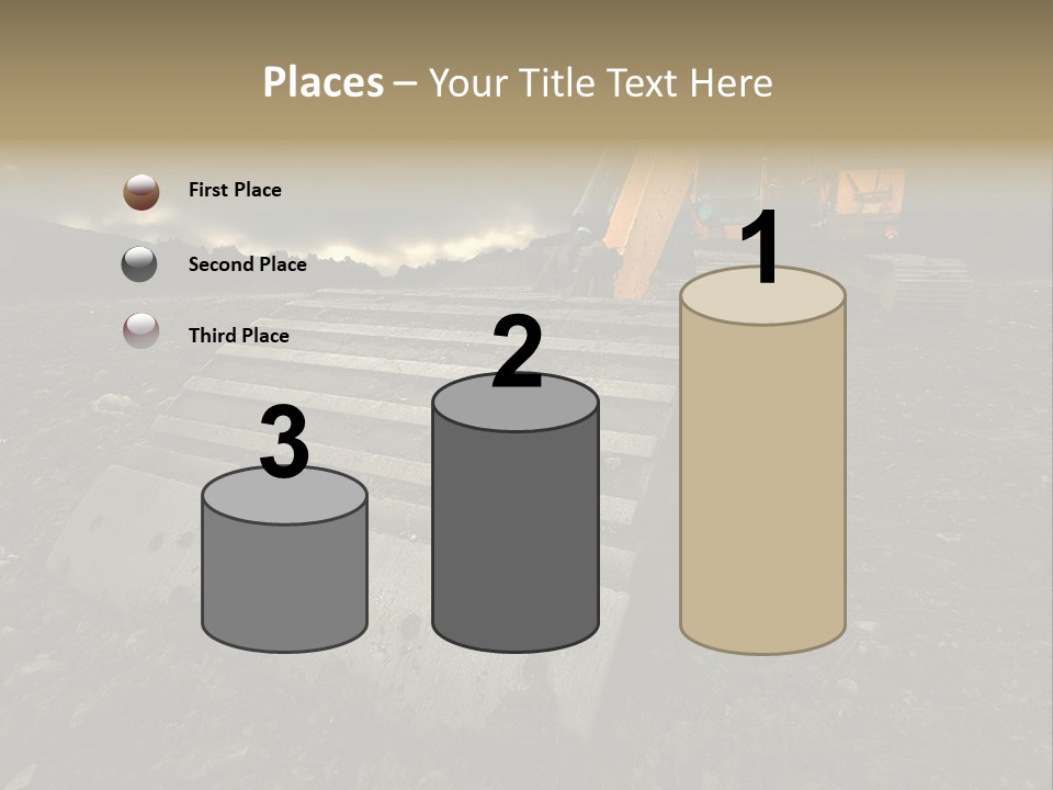 High Tall Job PowerPoint Template