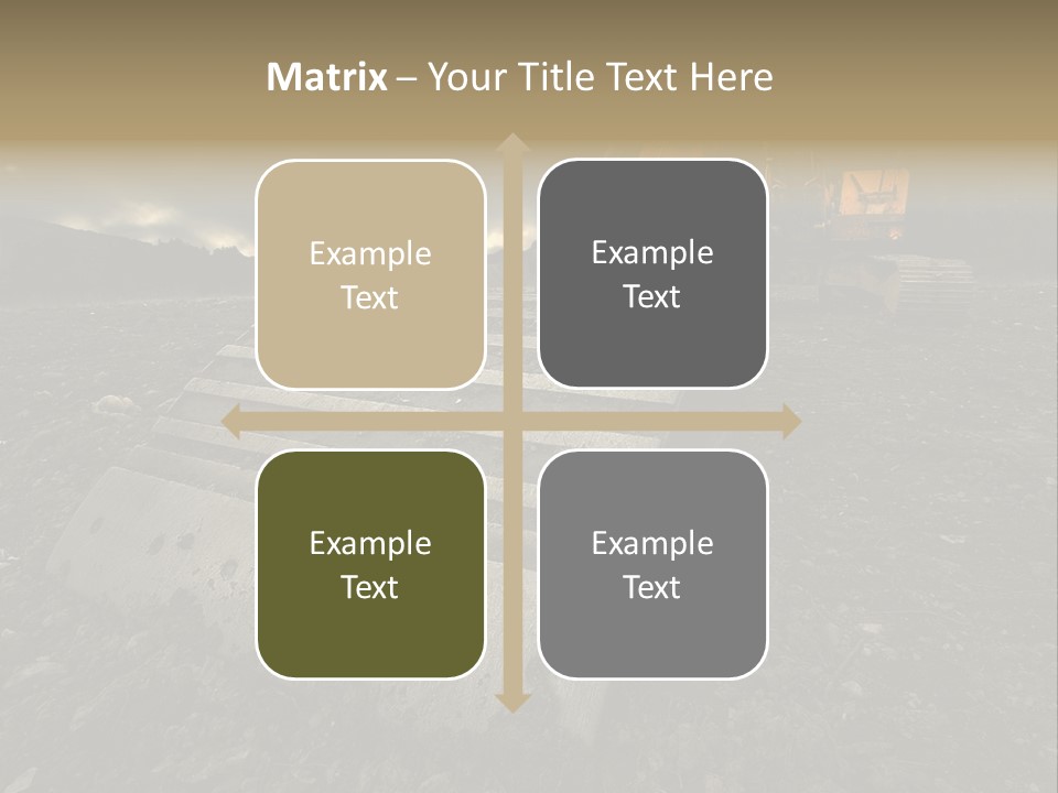 High Tall Job PowerPoint Template