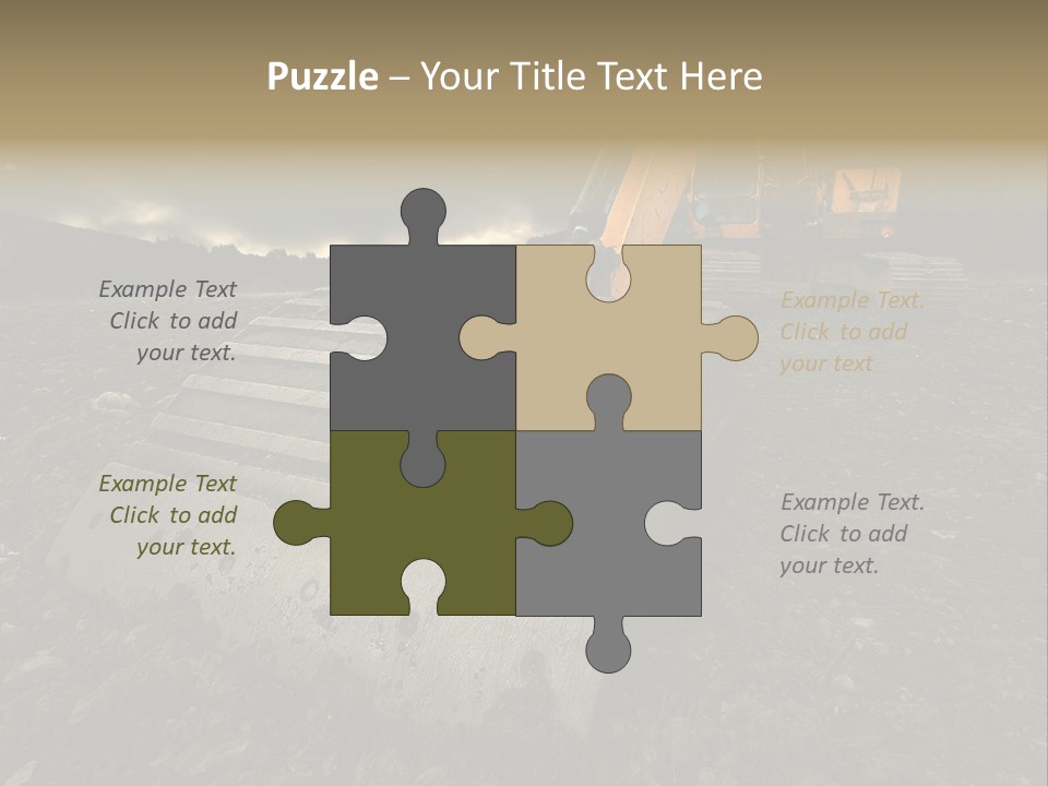 High Tall Job PowerPoint Template
