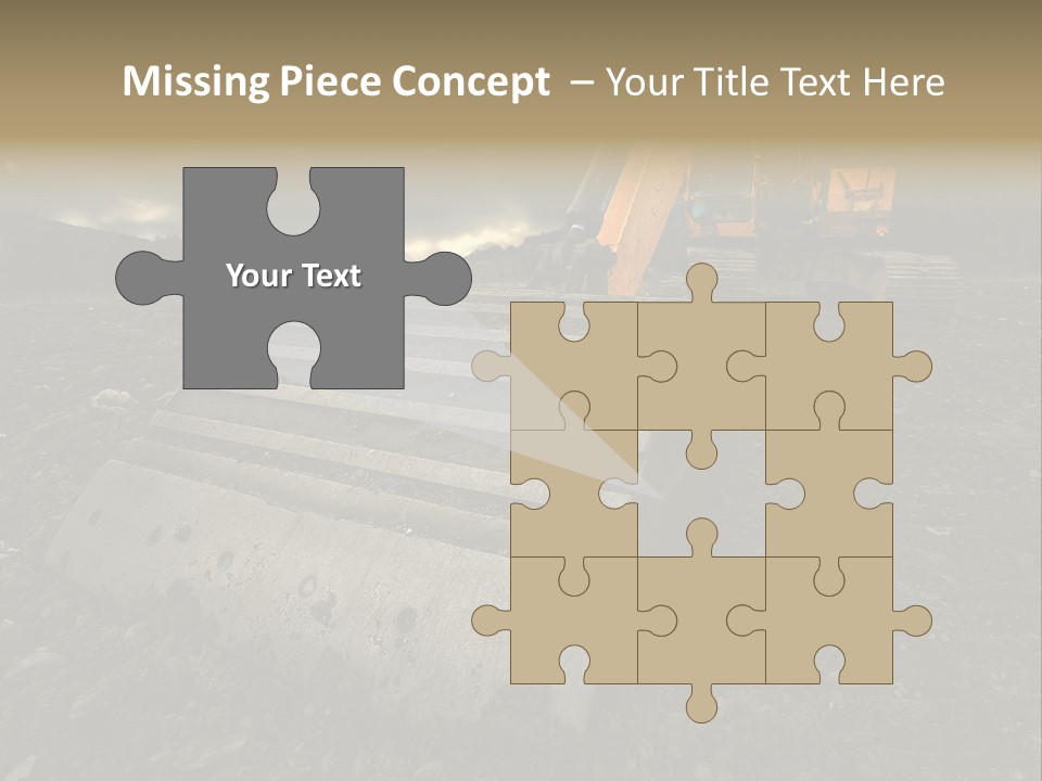 High Tall Job PowerPoint Template