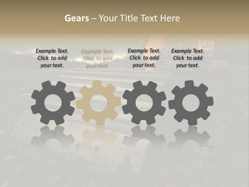 High Tall Job PowerPoint Template