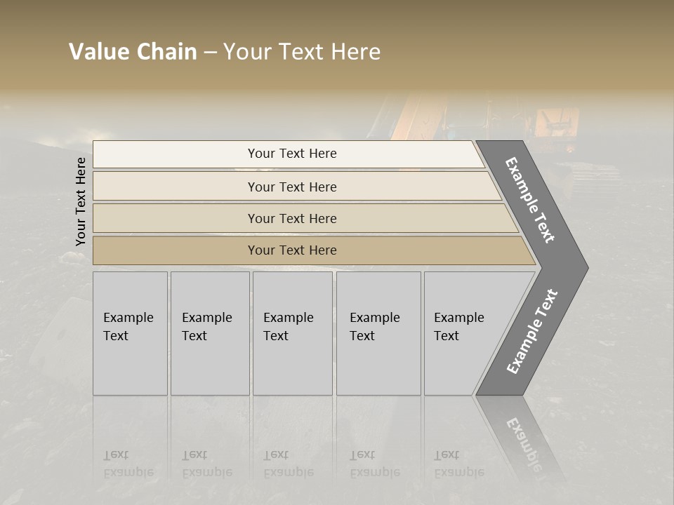 High Tall Job PowerPoint Template