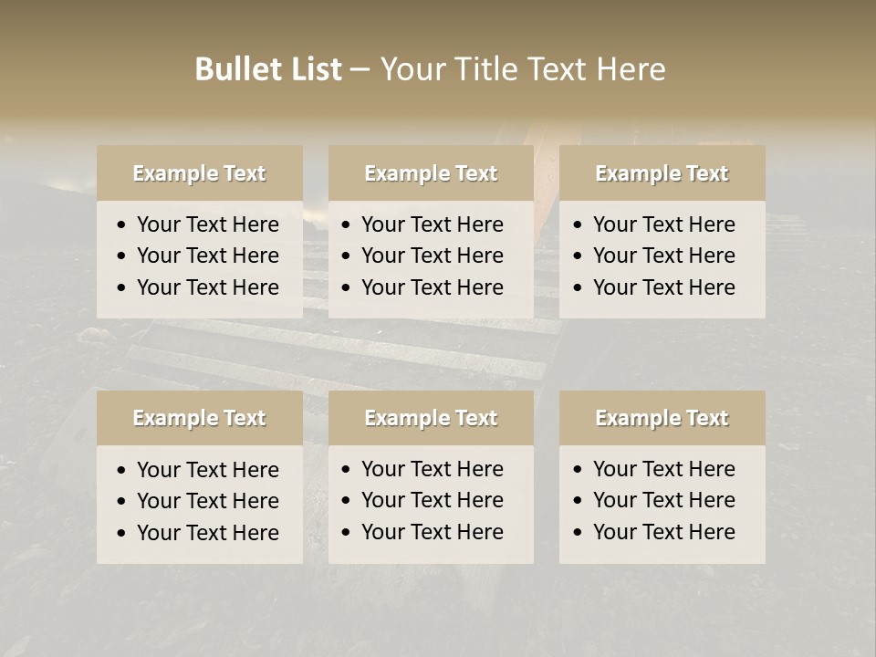 High Tall Job PowerPoint Template