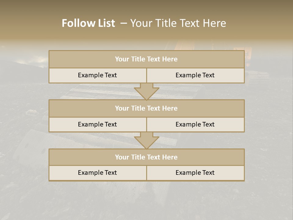 High Tall Job PowerPoint Template