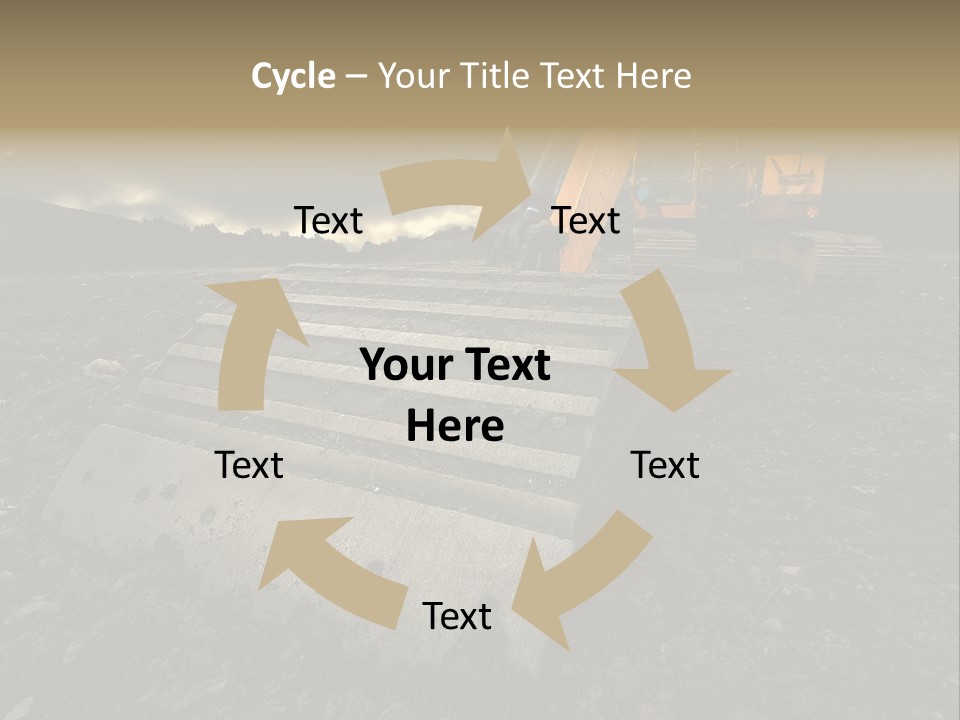 High Tall Job PowerPoint Template
