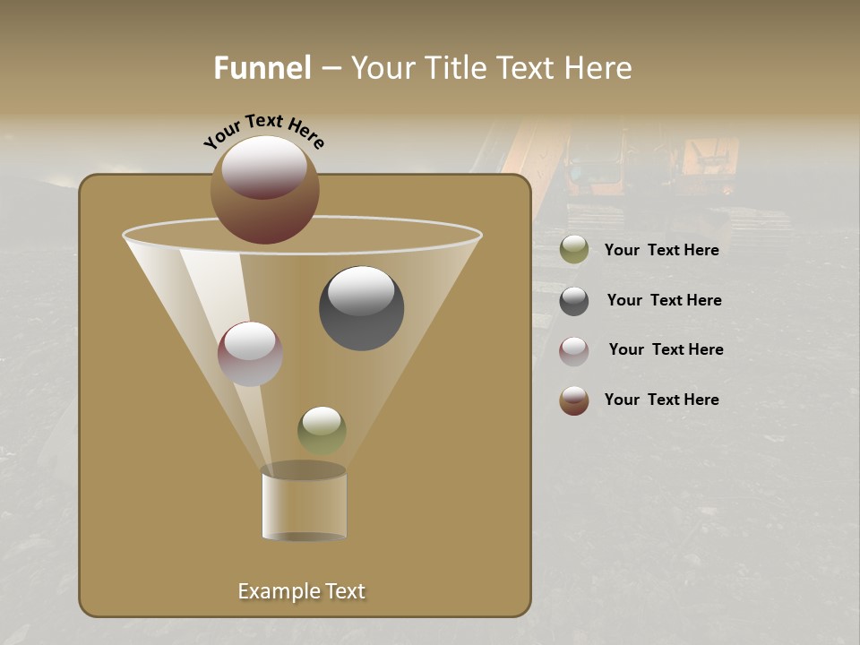 High Tall Job PowerPoint Template