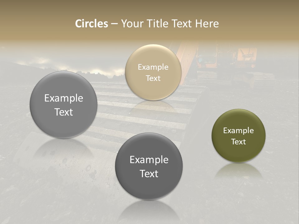 High Tall Job PowerPoint Template