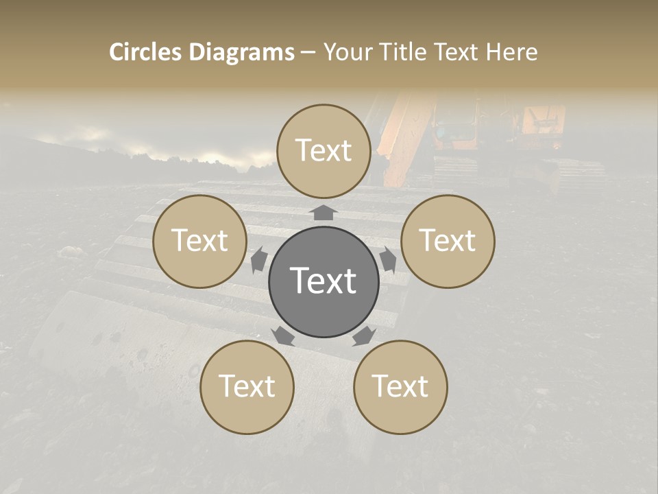 High Tall Job PowerPoint Template