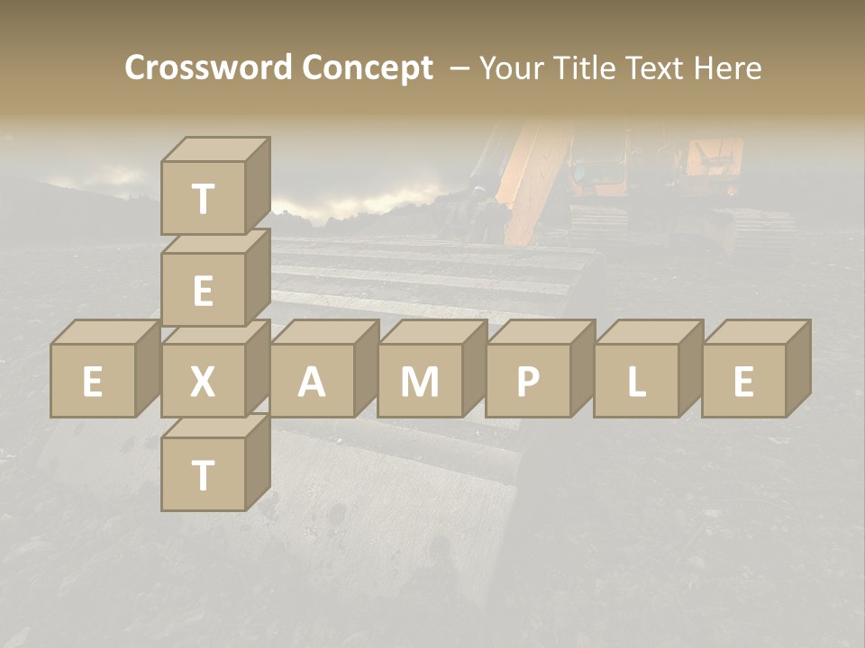High Tall Job PowerPoint Template