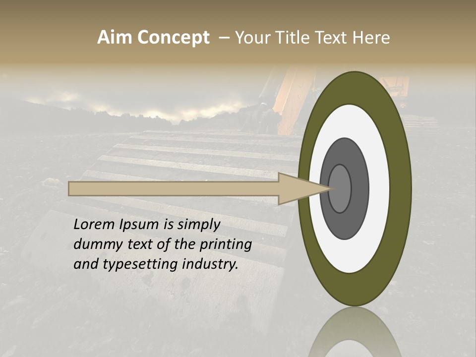 High Tall Job PowerPoint Template