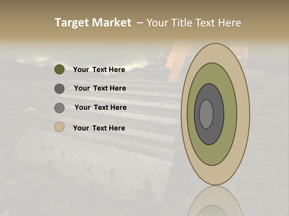 High Tall Job PowerPoint Template