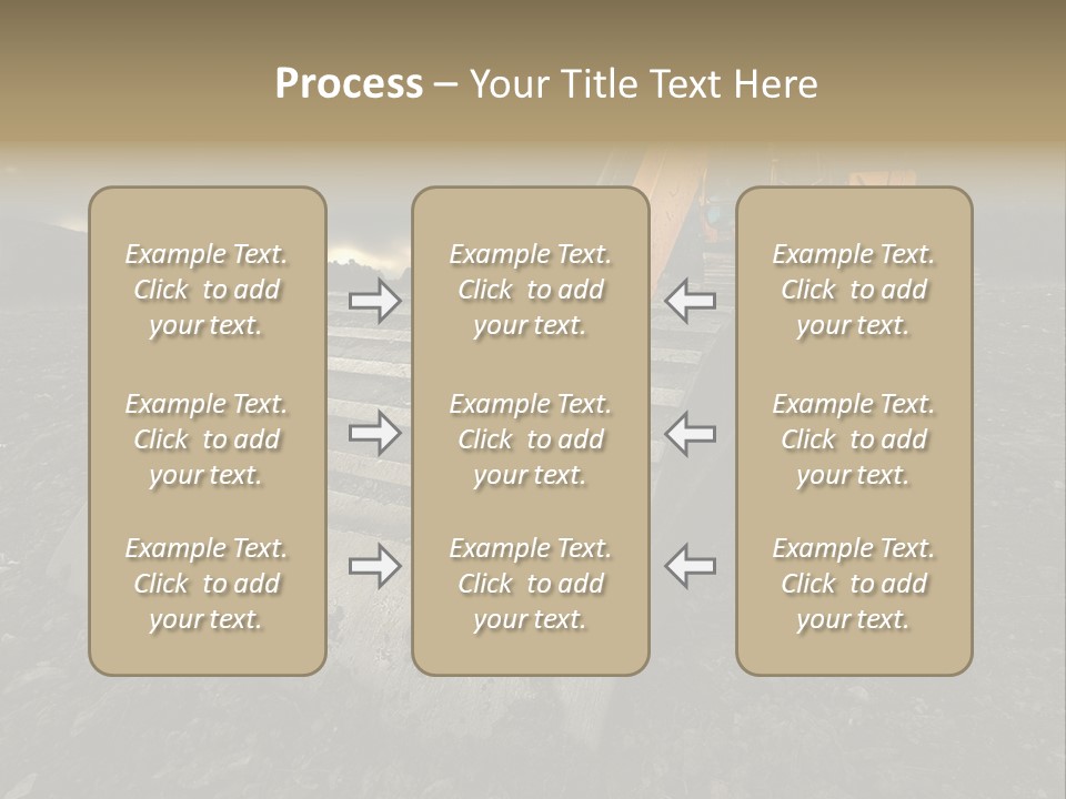 High Tall Job PowerPoint Template