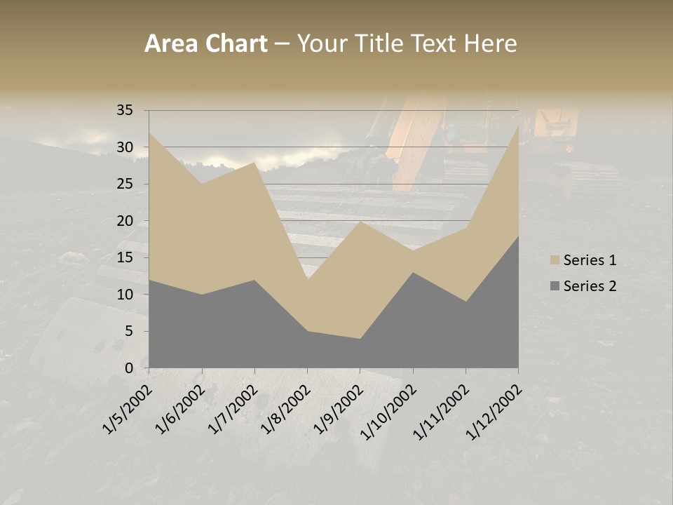 High Tall Job PowerPoint Template