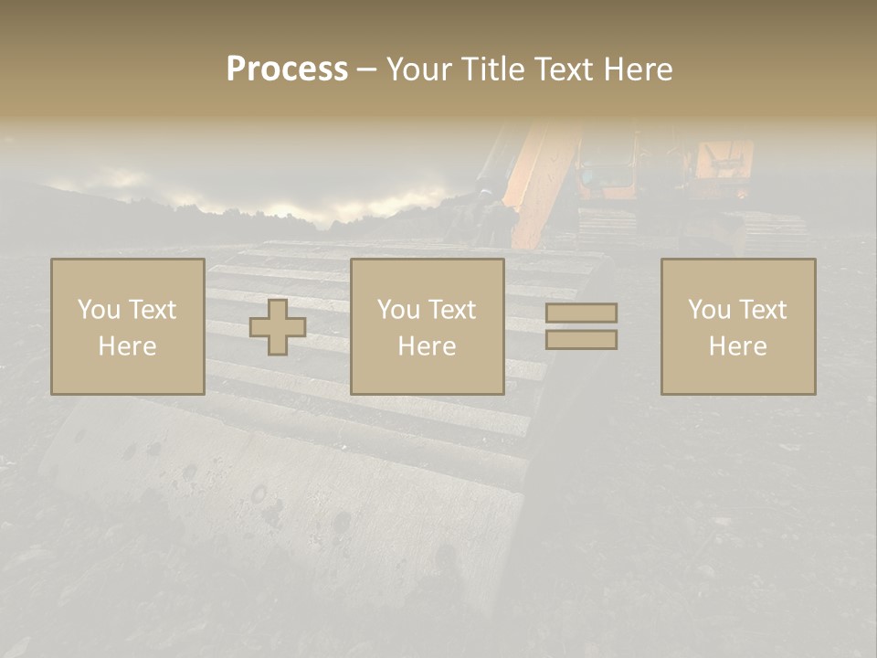 High Tall Job PowerPoint Template