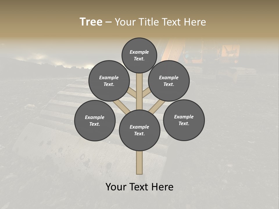 High Tall Job PowerPoint Template