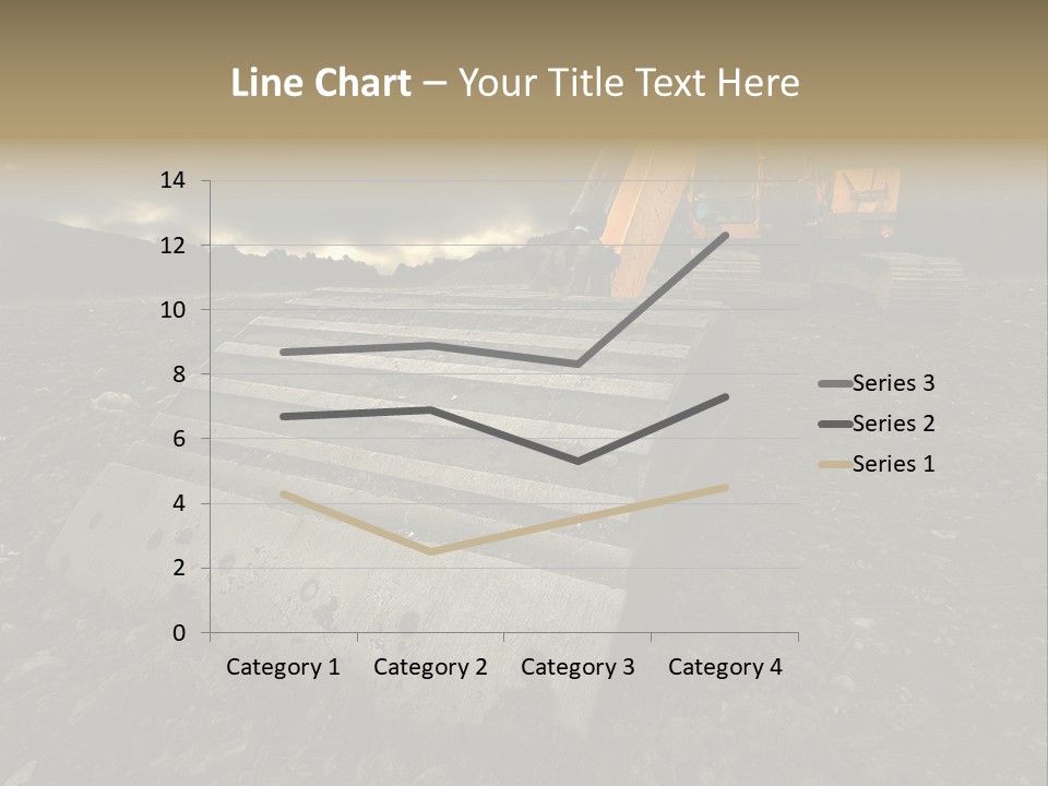 High Tall Job PowerPoint Template