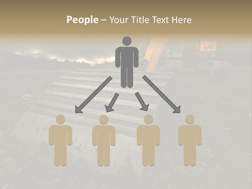 High Tall Job PowerPoint Template