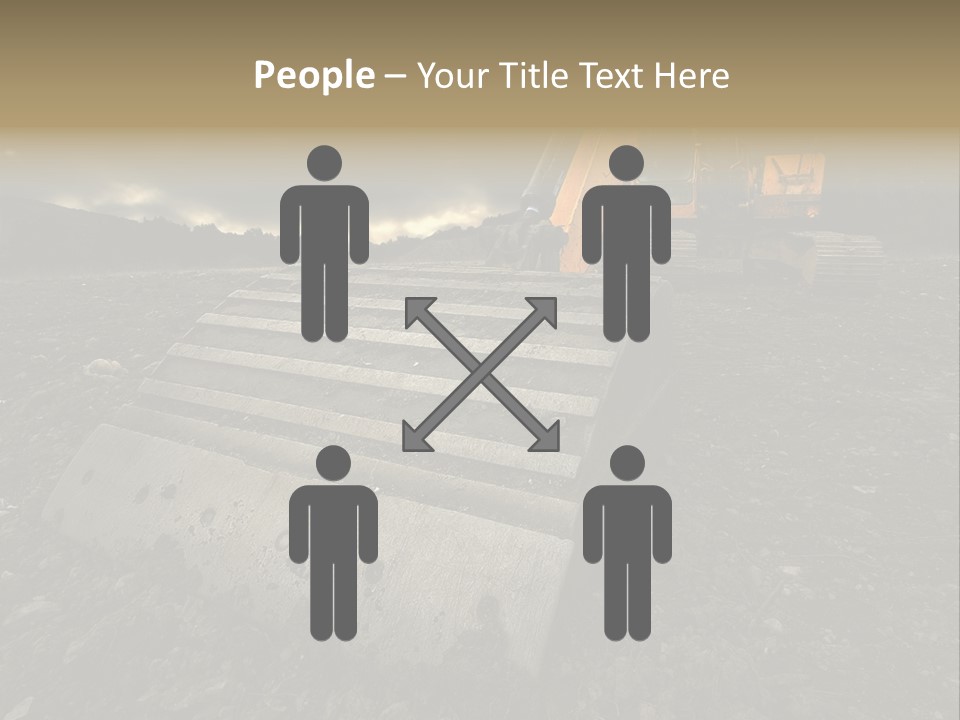 High Tall Job PowerPoint Template