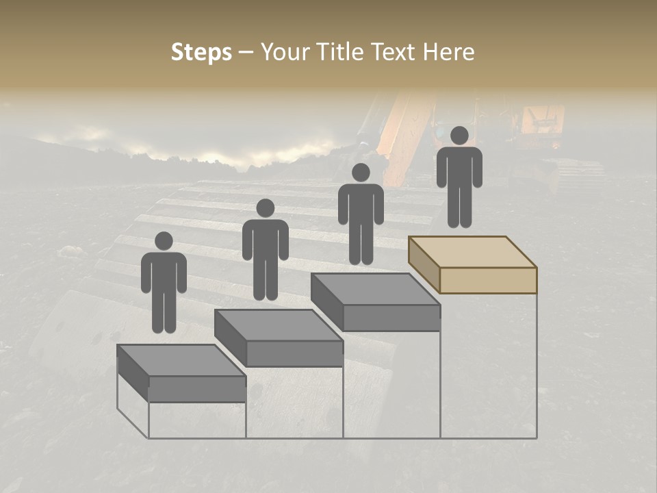 High Tall Job PowerPoint Template