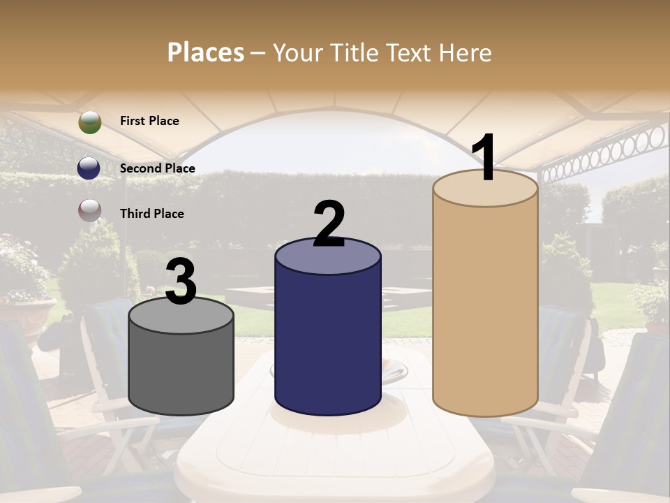 Two Grass Sleeping PowerPoint Template