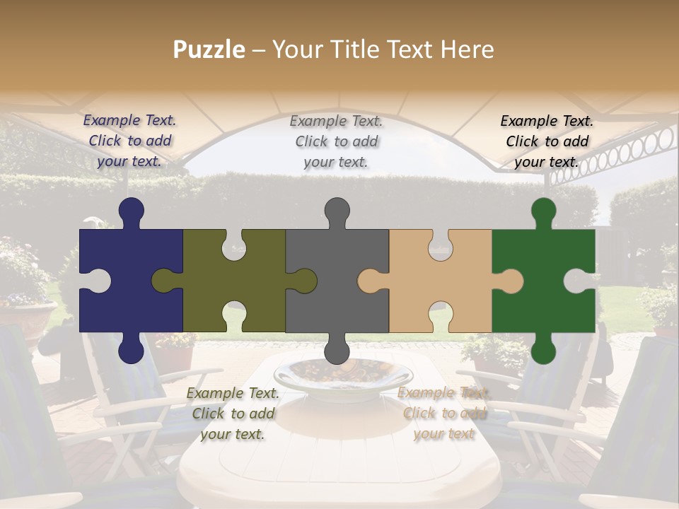 Two Grass Sleeping PowerPoint Template