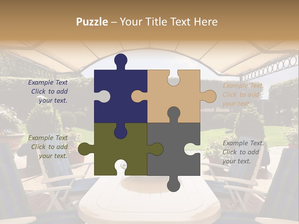 Two Grass Sleeping PowerPoint Template