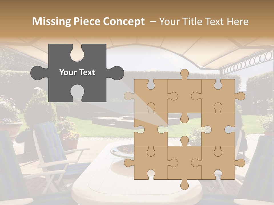 Two Grass Sleeping PowerPoint Template