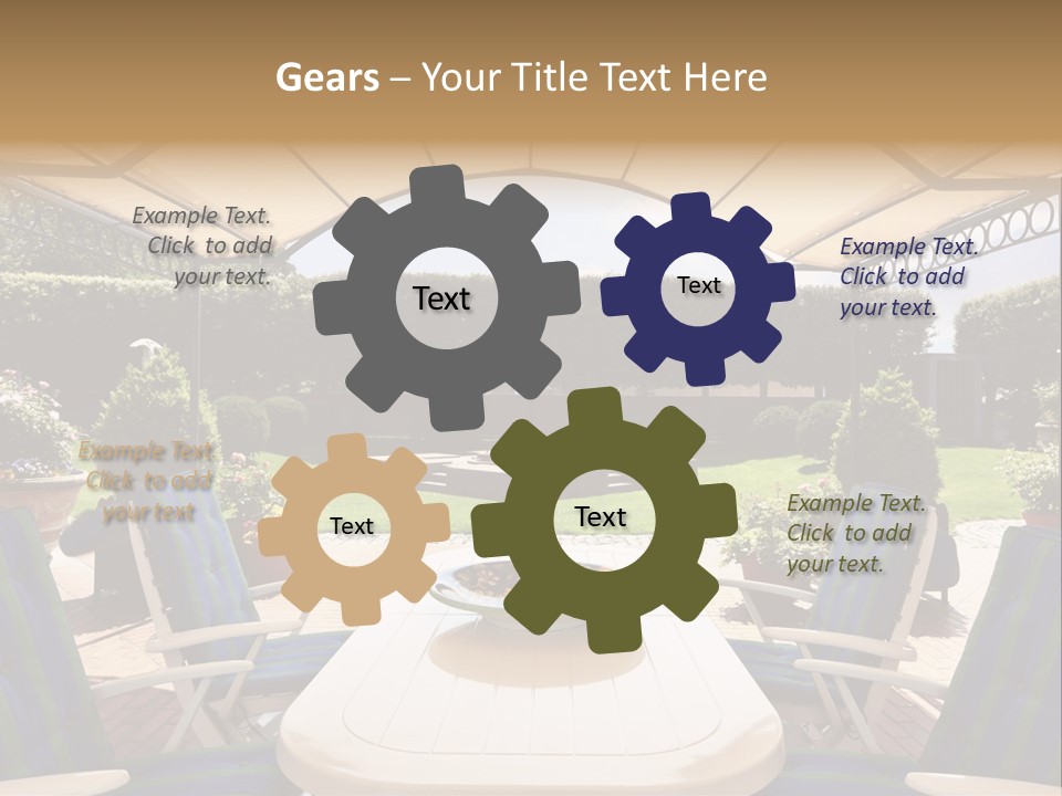 Two Grass Sleeping PowerPoint Template