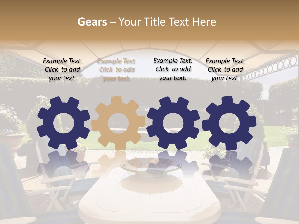 Two Grass Sleeping PowerPoint Template