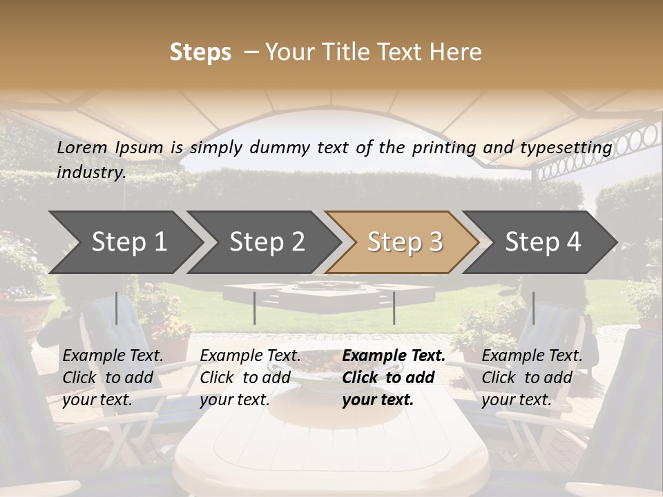 Two Grass Sleeping PowerPoint Template