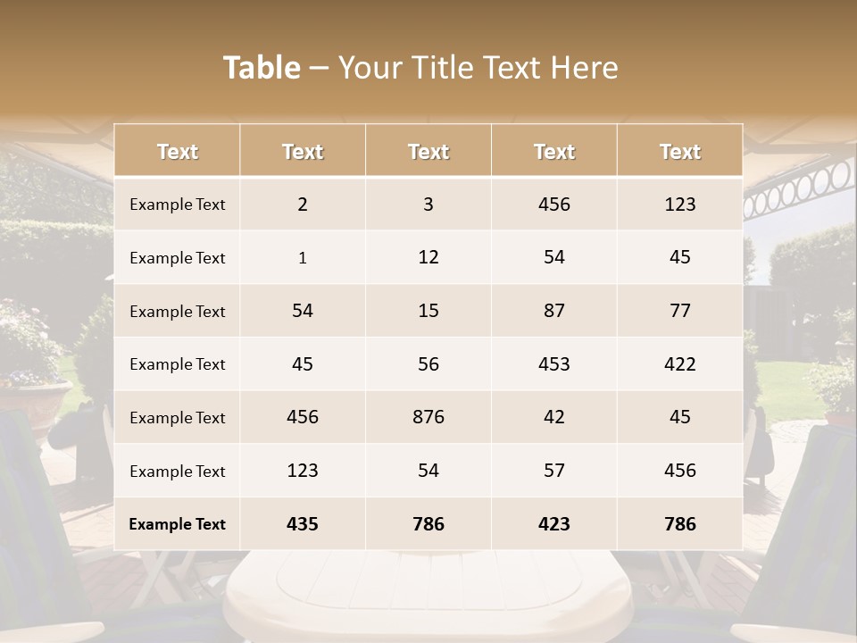 Two Grass Sleeping PowerPoint Template