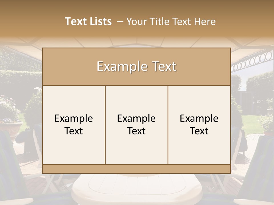 Two Grass Sleeping PowerPoint Template