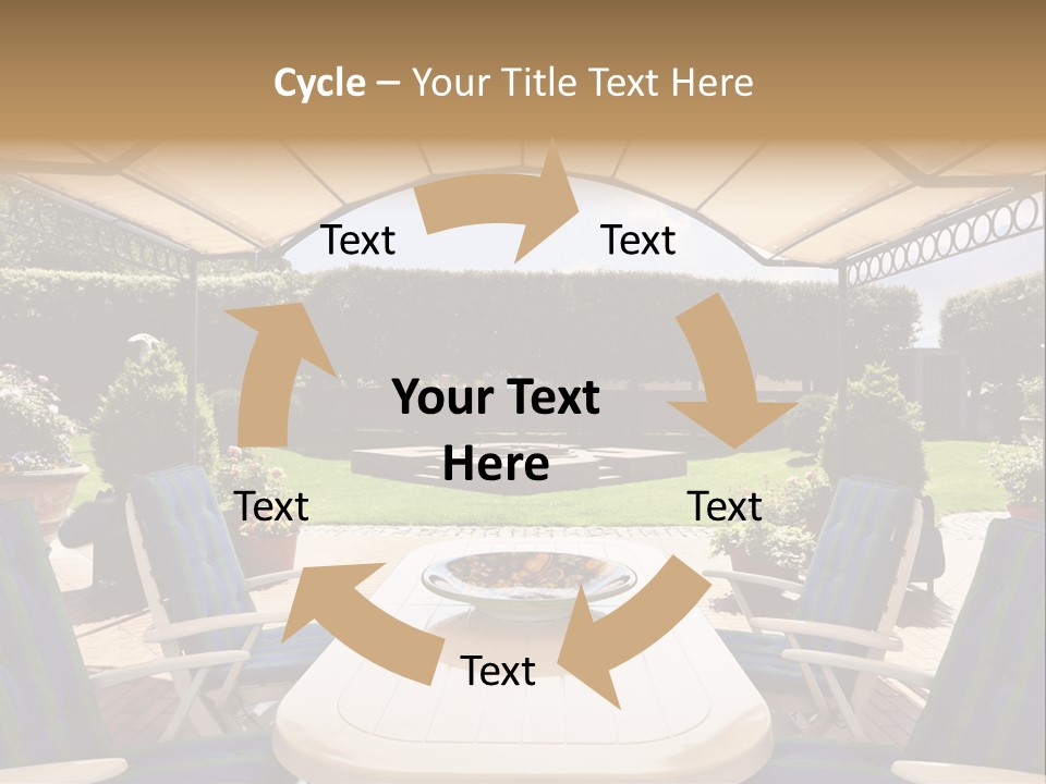 Two Grass Sleeping PowerPoint Template