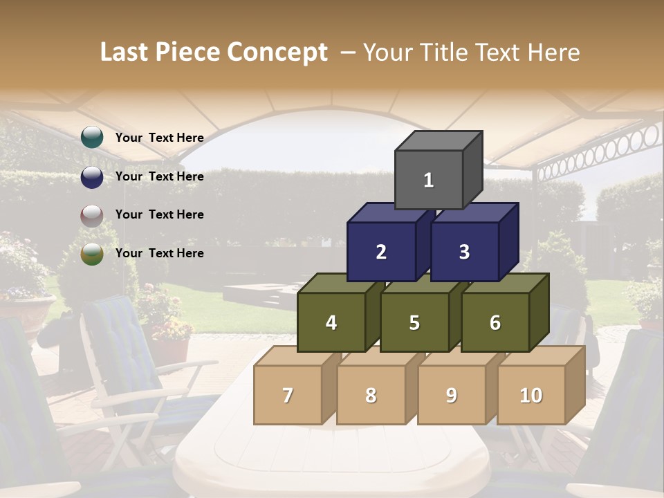 Two Grass Sleeping PowerPoint Template