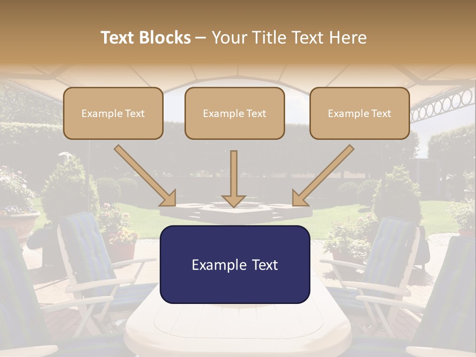 Two Grass Sleeping PowerPoint Template