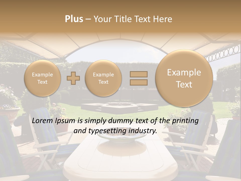 Two Grass Sleeping PowerPoint Template