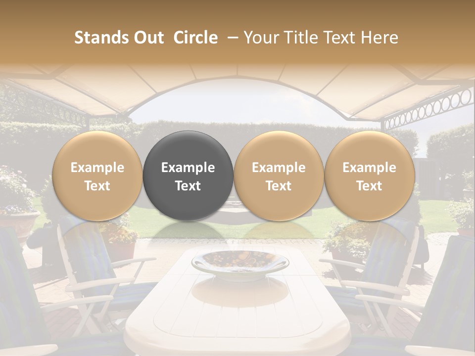 Two Grass Sleeping PowerPoint Template