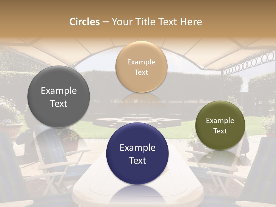 Two Grass Sleeping PowerPoint Template