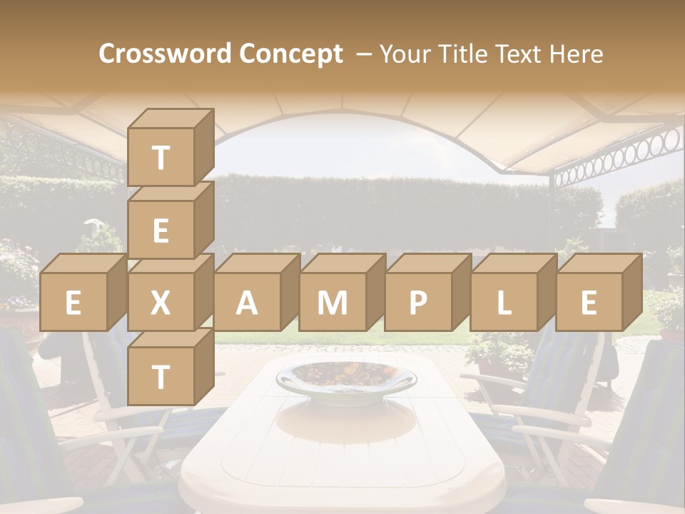 Two Grass Sleeping PowerPoint Template