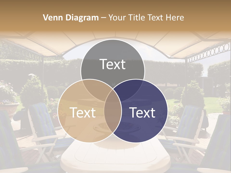 Two Grass Sleeping PowerPoint Template