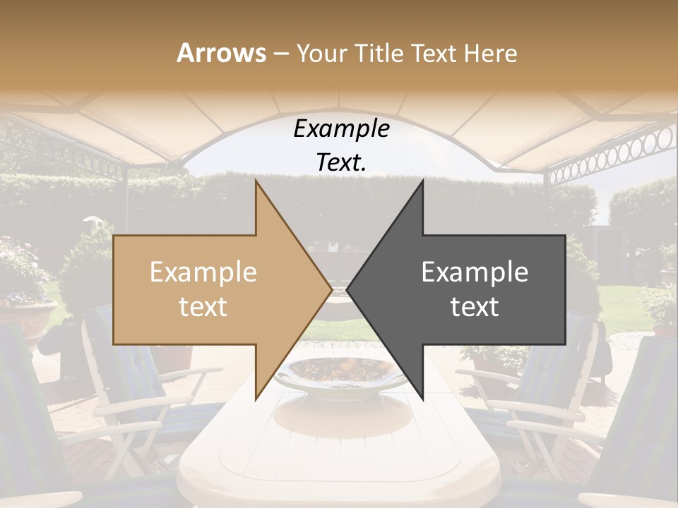 Two Grass Sleeping PowerPoint Template