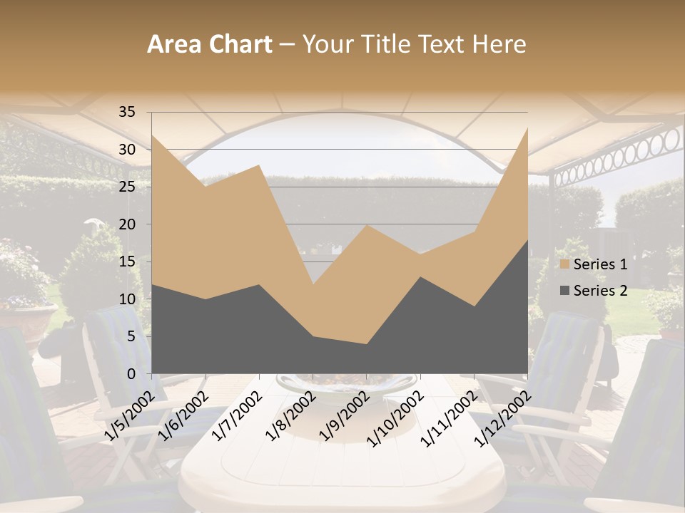 Two Grass Sleeping PowerPoint Template