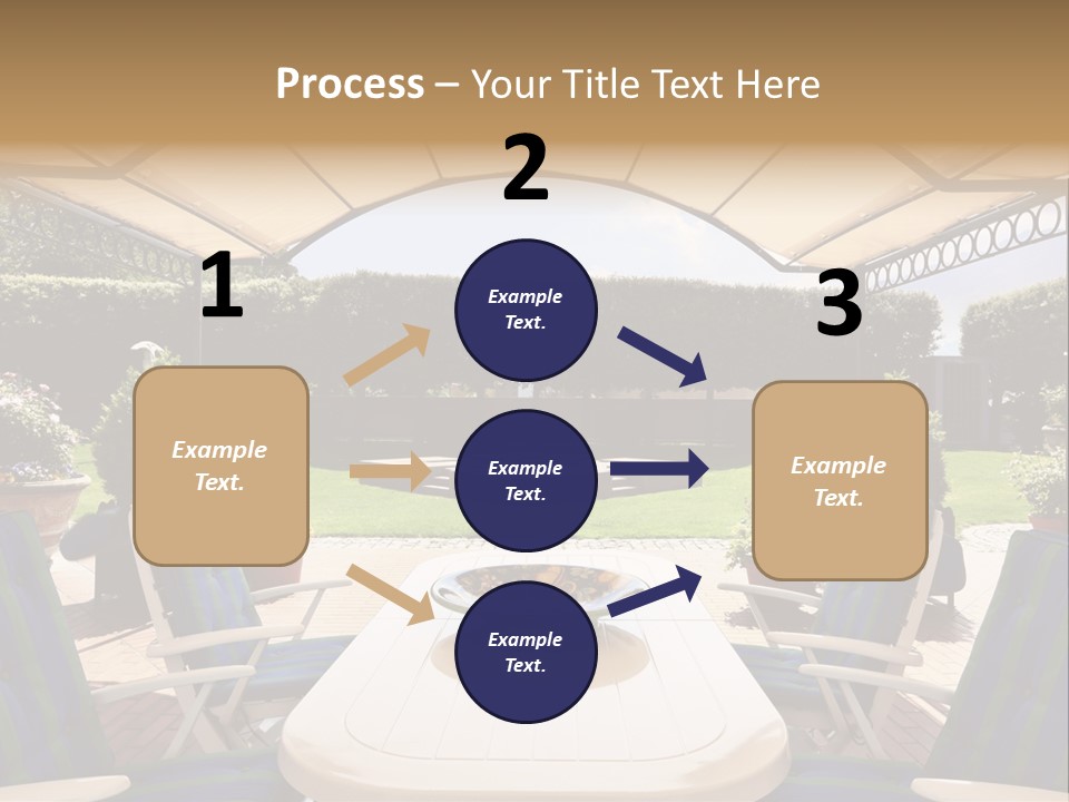Two Grass Sleeping PowerPoint Template