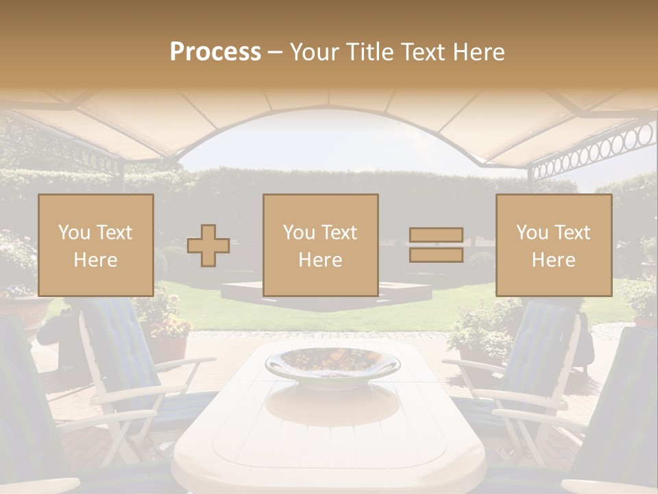 Two Grass Sleeping PowerPoint Template