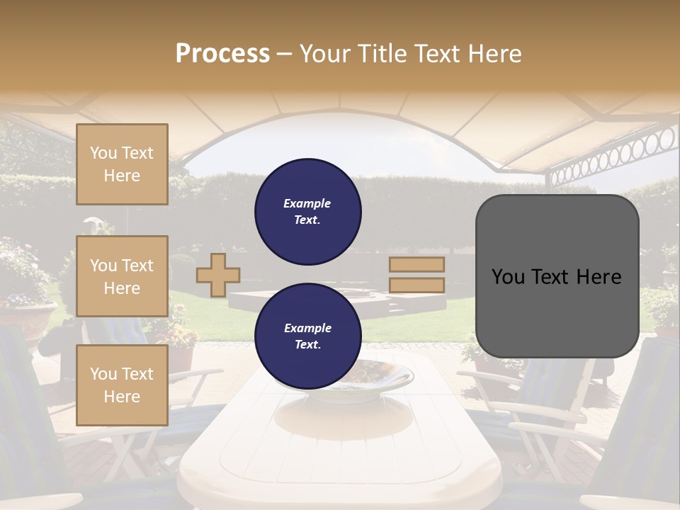 Two Grass Sleeping PowerPoint Template