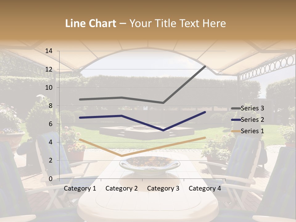Two Grass Sleeping PowerPoint Template