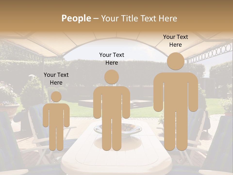 Two Grass Sleeping PowerPoint Template