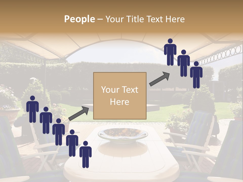 Two Grass Sleeping PowerPoint Template